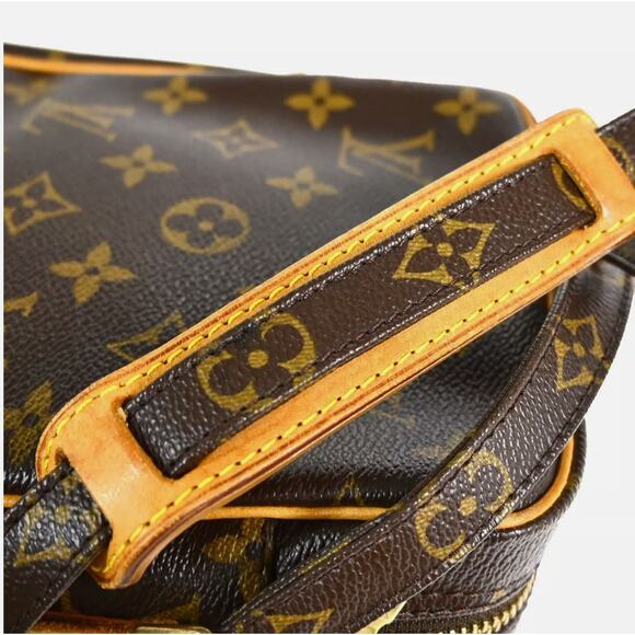 Louis Vuitton Amazon Crossbody Shoulder Bag Brown Tan LV Monogram Vintage Y2K - Picture 4 of 13